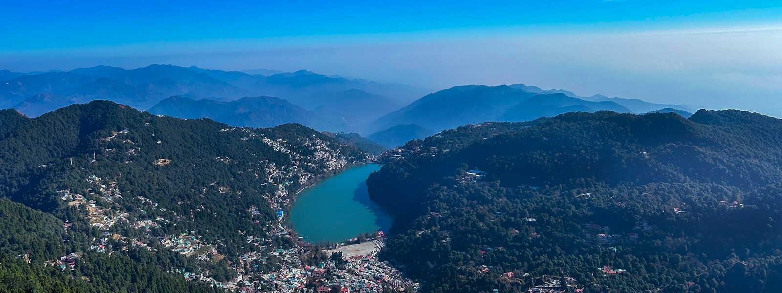 Nainital - Lake view from top